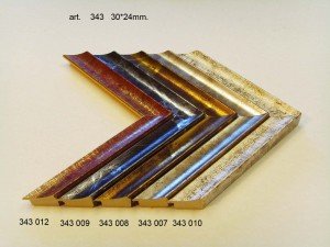Rėmelio profilis 343: natūralios medienos, bronzinis, tamsiai pilkas ir rudas, plotis 30 mm, 5 spalvų variantai