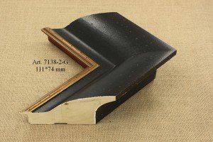 Rėmelio profilis 7138-2-G: plotis 111 mm