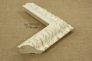 Picture frame moulding 7267-353: 73 mm wide