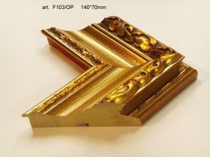 Rėmelio profilis F103 2: plotis 140 mm