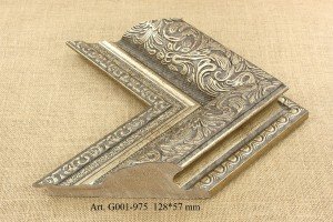 Rėmelio profilis G001-975: sidabrinis