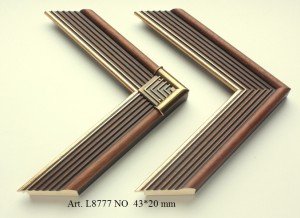 Rėmelio profilis L8777 NO: plotis 43 mm